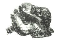 Bild 'Liebespaar'; Steinlithografie, 1993, Format 56 x 39 cm; zum Vergrößern bitte hier klicken!