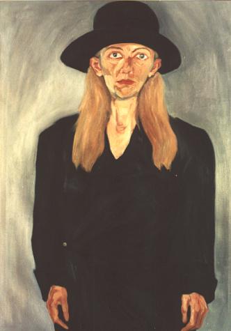 Bild 'Daniela'; Öl auf Leinwand, 1997, Format 140 x 100 cm
